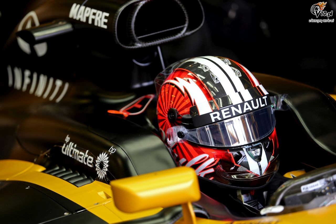 Nowy kask Hulkenberga