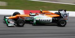 Bolid Force India z nowym uskokiem na dziobie?