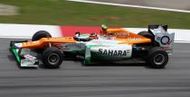 Bolid Force India z nowym uskokiem na dziobie?
