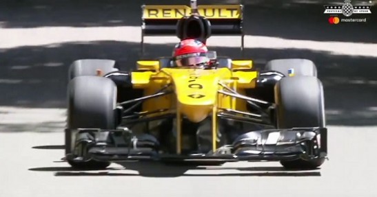 Kubica poprowadził bolid F1 podczas Goodwood Festival of Speed