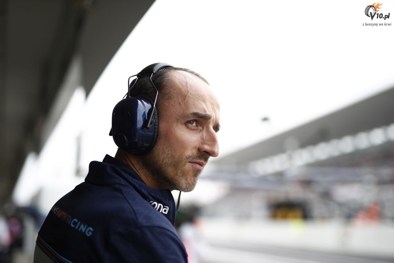 Kubica wspierany przez wadze F1?