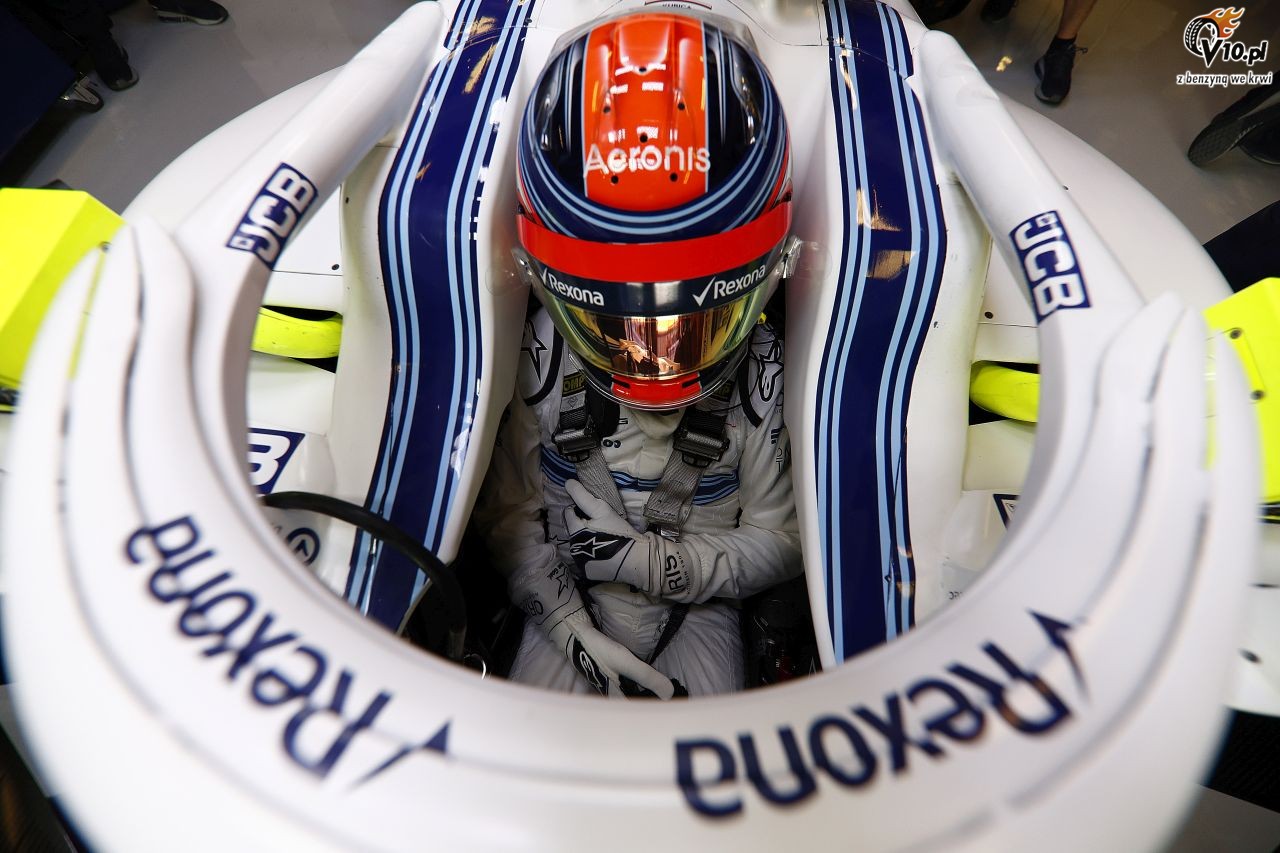Kubica zadowolony z treningu