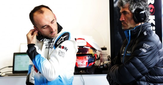 Kubica: Walczyłem o utrzymanie bolidu na torze