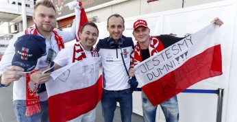 Kubica ponownie dziękuje polskim kibicom