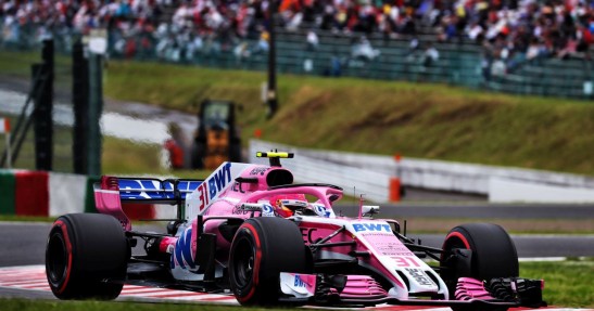 Ocon dostał karę cofnięcia na starcie