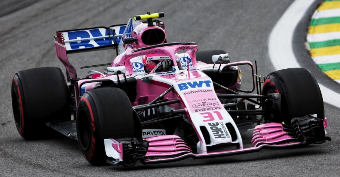 Ocon kolejnym kierowcą z karą cofnięcia na starcie w GP Brazylii