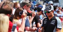 Perez chce czwartego miejsca wrd konstruktorw dla Force India