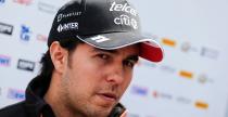 Perez przetestowa mikrofon do wydechu bolidw F1