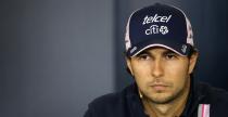 Force India ukarane grzywn za niedokrcenie koa Perezowi