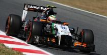 Bolidy F1 doganiane w Hiszpanii przez samochody GP2