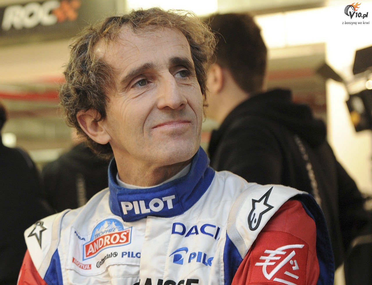 Alain Prost gratuluje Vettelowi wyrwnania jego dorobku