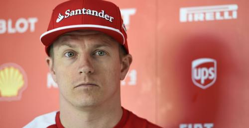 Raikkonen tylko stuk nog w wypadku