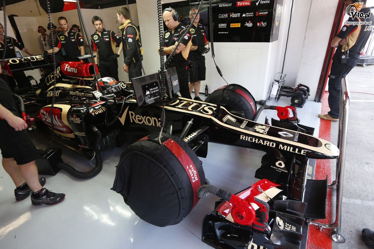 Lotus zmodyfikuje zawieszenie na GP Niemiec. FIA zainterweniowaa po zgoszeniu od McLarena