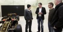 Raikkonen odwiedzi fabryk Lotus Renault GP