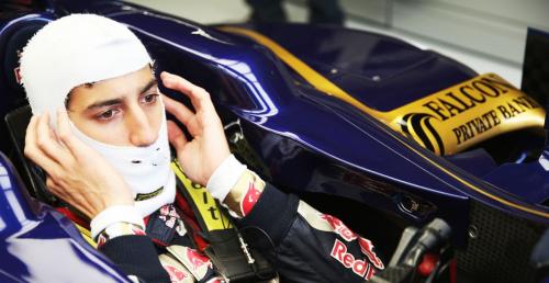 Ricciardo ma za szerokie biodra do kokpitu Red Bulla