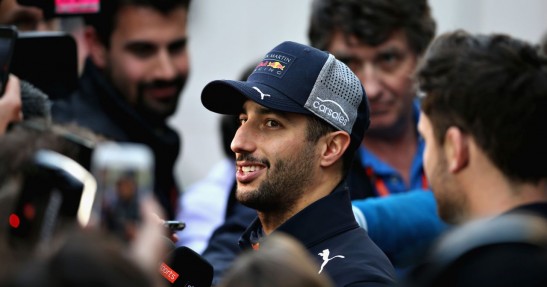 Ricciardo widzi Red Bulla tuż za Mercedesem