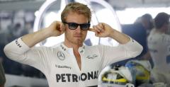 Rosberg chce dalej jedzi w deszczu
