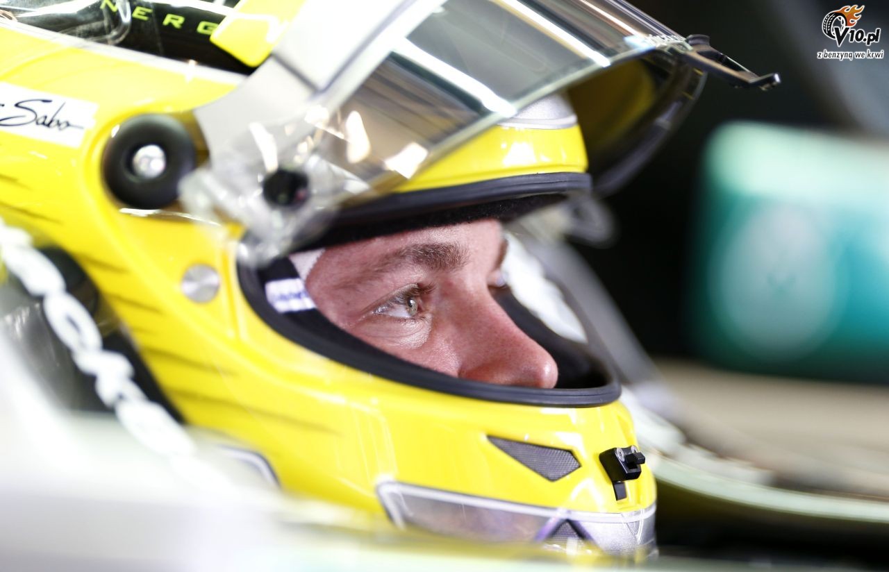 Rosberg nie rozgrza opon