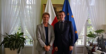Rosberg przyleciał ws. Kubicy do Polski. Gościł u ministra...