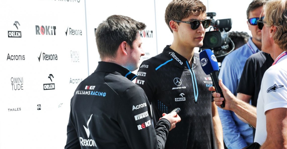 Russell: Narobiłem w spodnie na starcie GP Australii