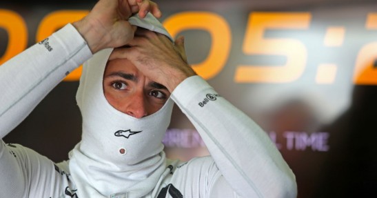 Sainz Jr prawie zwymiotował