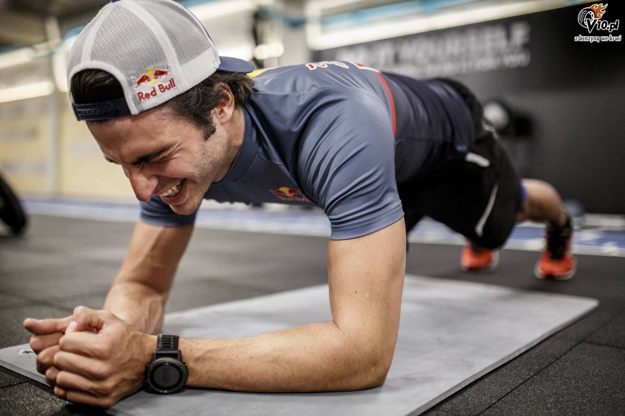 Sainz Jr jeszcze nie trenowa tak ciko