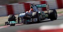 Schumacher podbudowany obiecujcym tempem Mercedesa na treningach