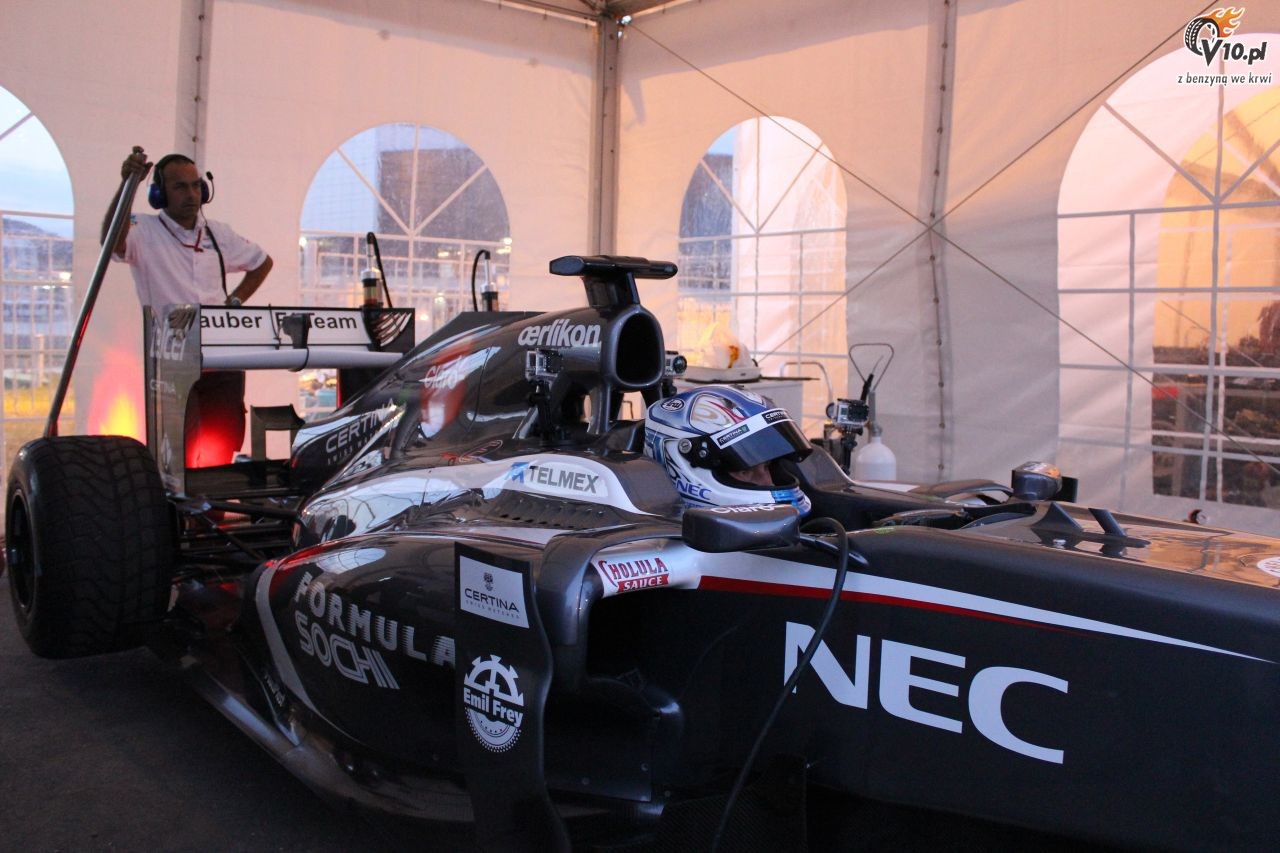 Sirotkin zaliczy pierwsz przejadk bolidem F1