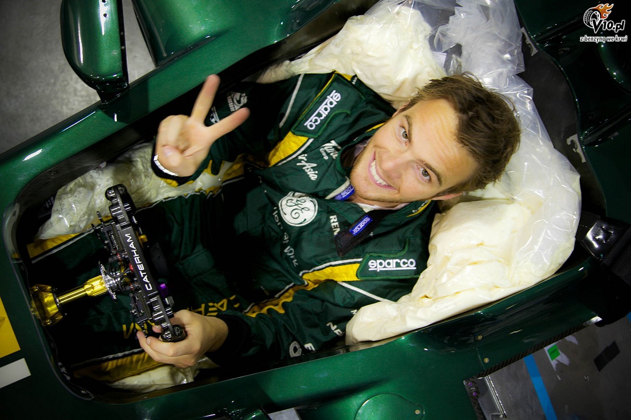 Giedo van der Garde drugim kierowc Caterhama na sezon 2013
