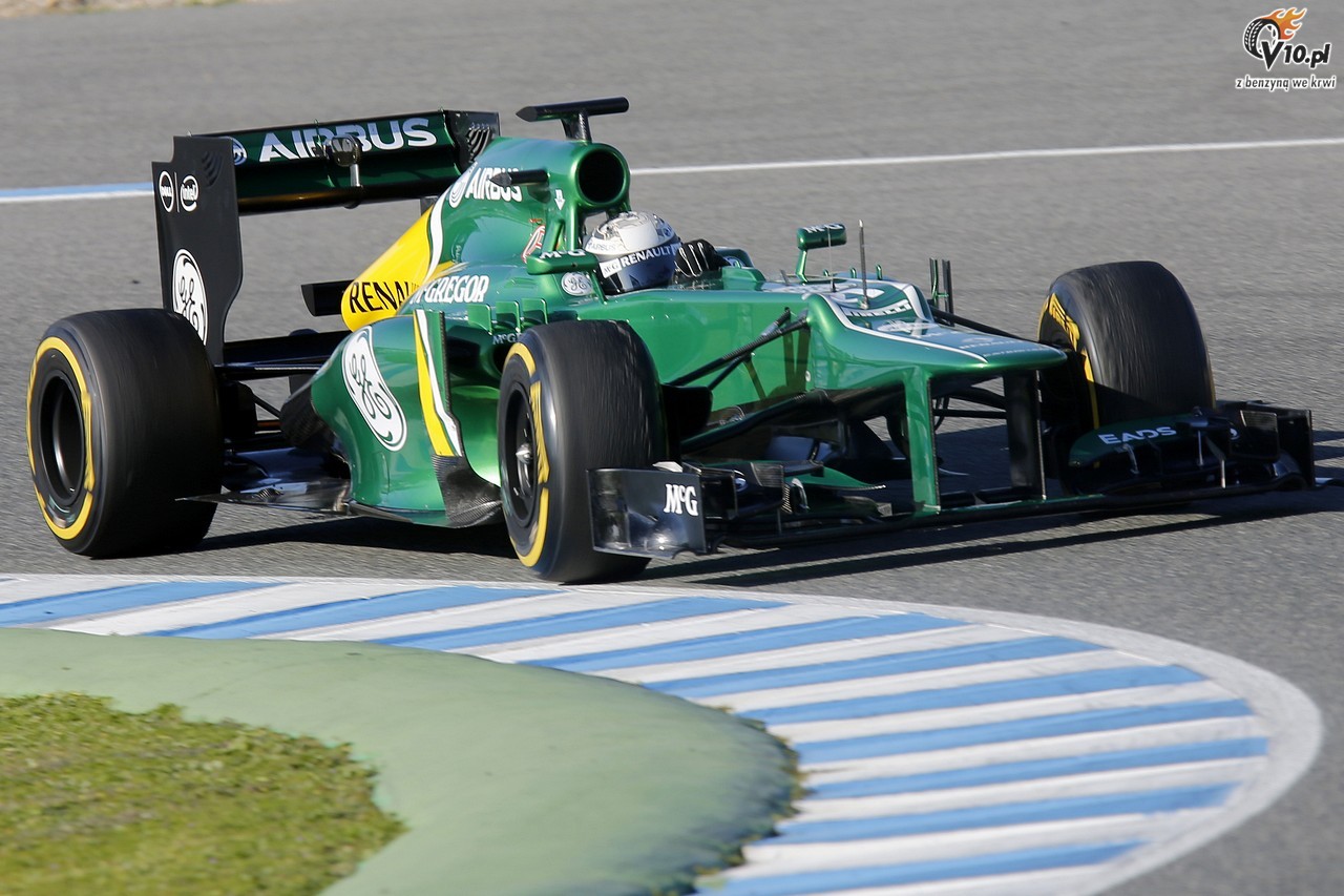 Caterham wzbudzi kontrowersje wydechem. Allison uwaa go za nielegalny