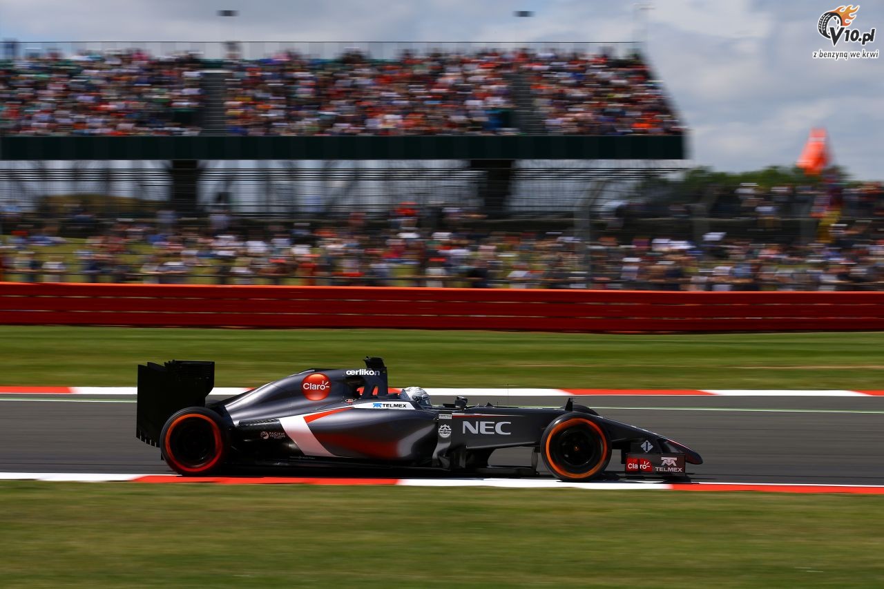 Testy F1 po GP Wielkiej Brytanii: Bianchi za sterami Ferrari najlepszy drugiego dnia