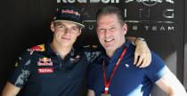 Verstappen zbiera peany za swoj jazd