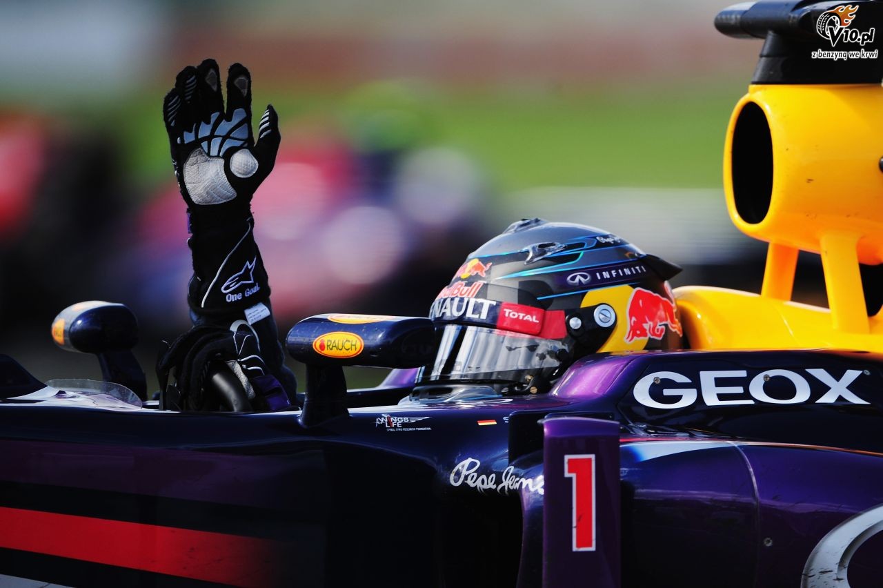 Kierowcy F1 bd jedzi z numerem startowym na kasku
