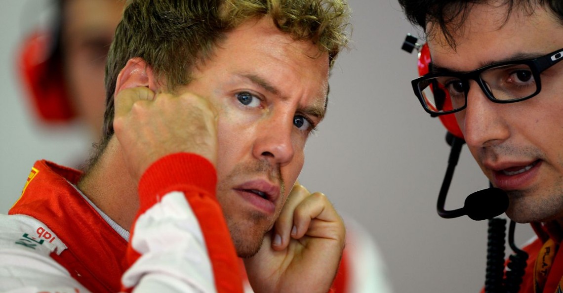 Vettel pojeździł starym bolidem Ferrari na prywatnych testach