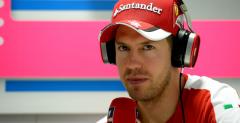 Vettel nie potwierdza, e Ferrari ju ma silnik rwny Mercedesowi