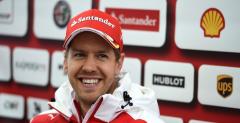 Vettel hamowa przed mewami