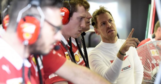 Vettel nie przestraszył się tempa wyścigowego Mercedesa i Red Bulla na testach