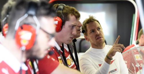 Vettel nie przestraszył się tempa wyścigowego Mercedesa i Red Bulla na testach