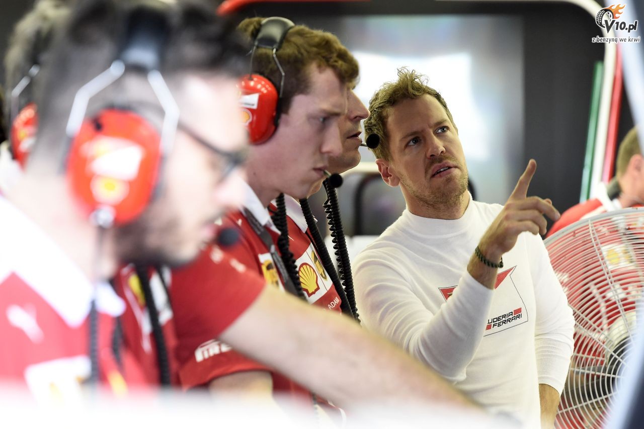 Vettel nie przestraszy si tempa wycigowego Mercedesa i Red Bulla na testach