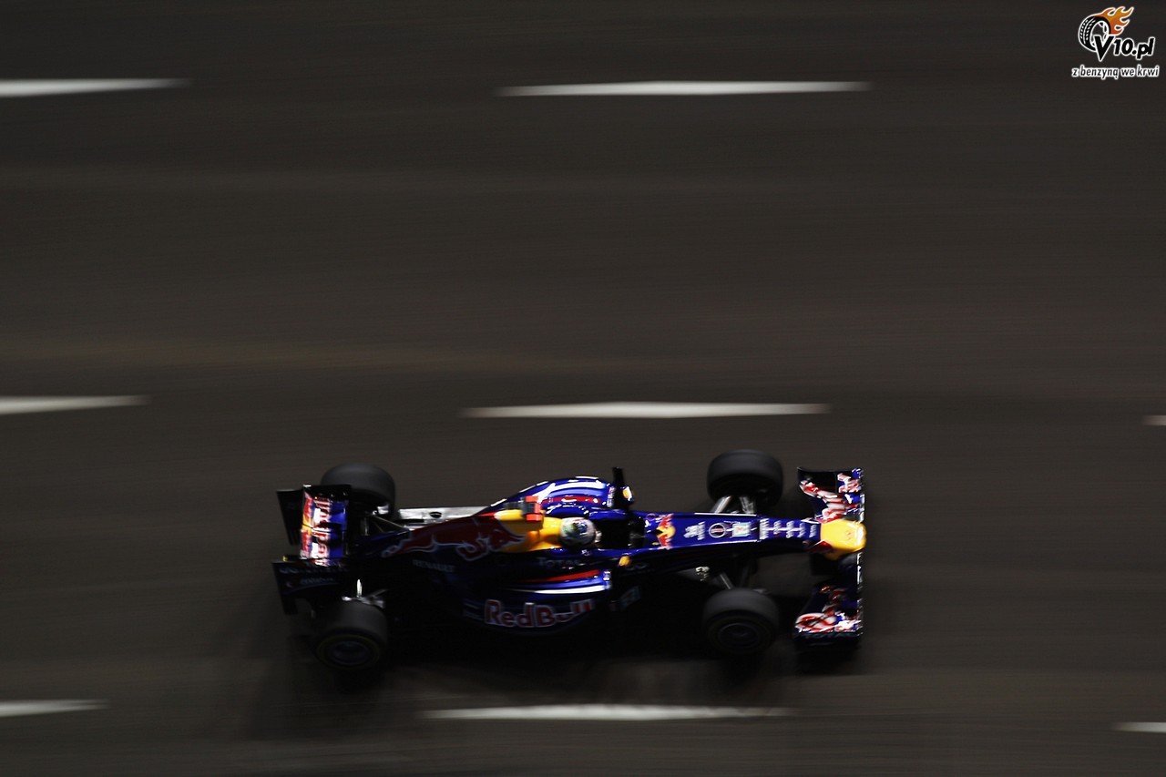 Grand Prix Singapuru - 3. trening: Webber utrzyma Red Bulla na czele