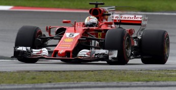 GP Japonii - 1. trening: Najlepszy czas Vettela, wypadek Sainza...