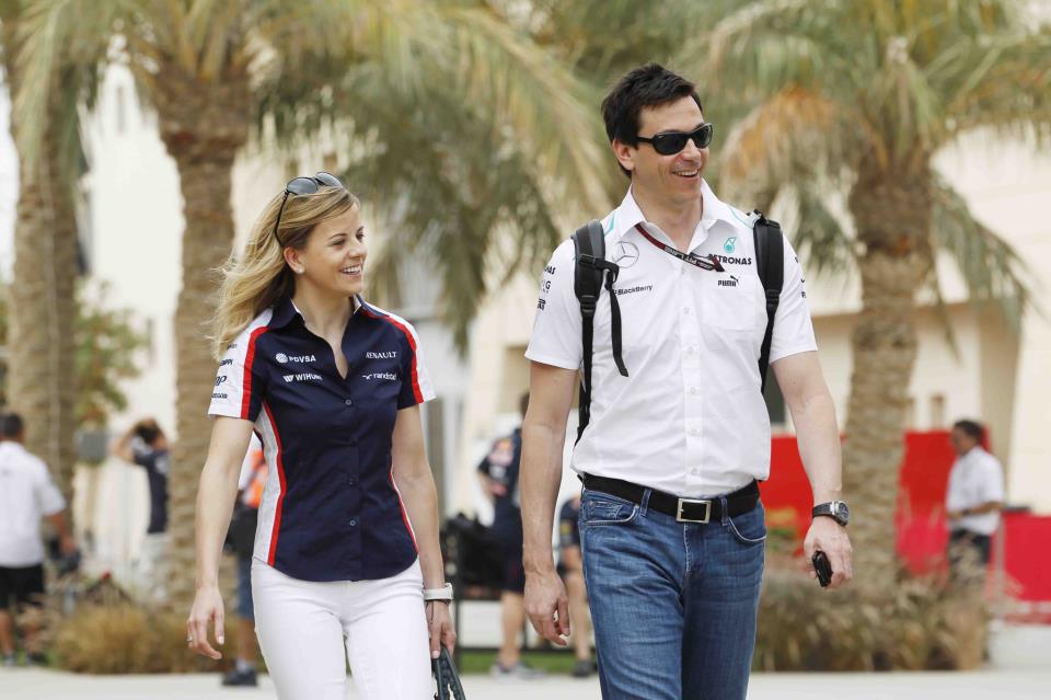 Susie Wolff uszczliwiona swoim tempem na testach F1 dla modych kierowcw