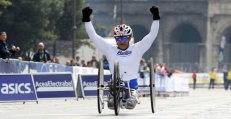 Alex Zanardi ponownie wygrał maraton i pobił rekord