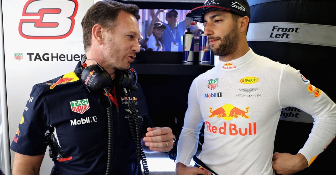 Szef Red Bulla myślał, że Ricciardo żartuje z odejściem
