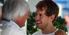 Ecclestone: Vettel wyrubuje rekordy Schumachera