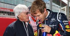 Ecclestone: Vettelowi brakuje charyzmy