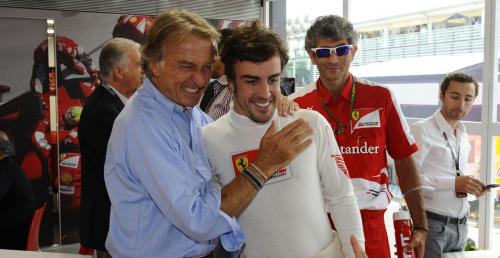 Di Montezemolo: Alonso naley si mistrzowski bolid od Ferrari