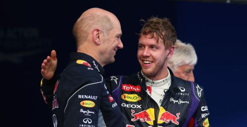Vettel nie puszcza Neweya z Formuły 1