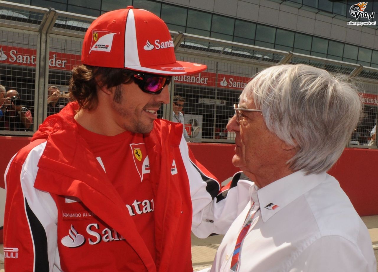 Ecclestone: Alonso chciał odejść z Ferrari