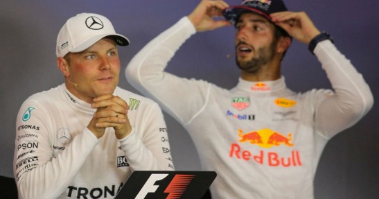 Valtteri Bottas i Daniel Ricciardo